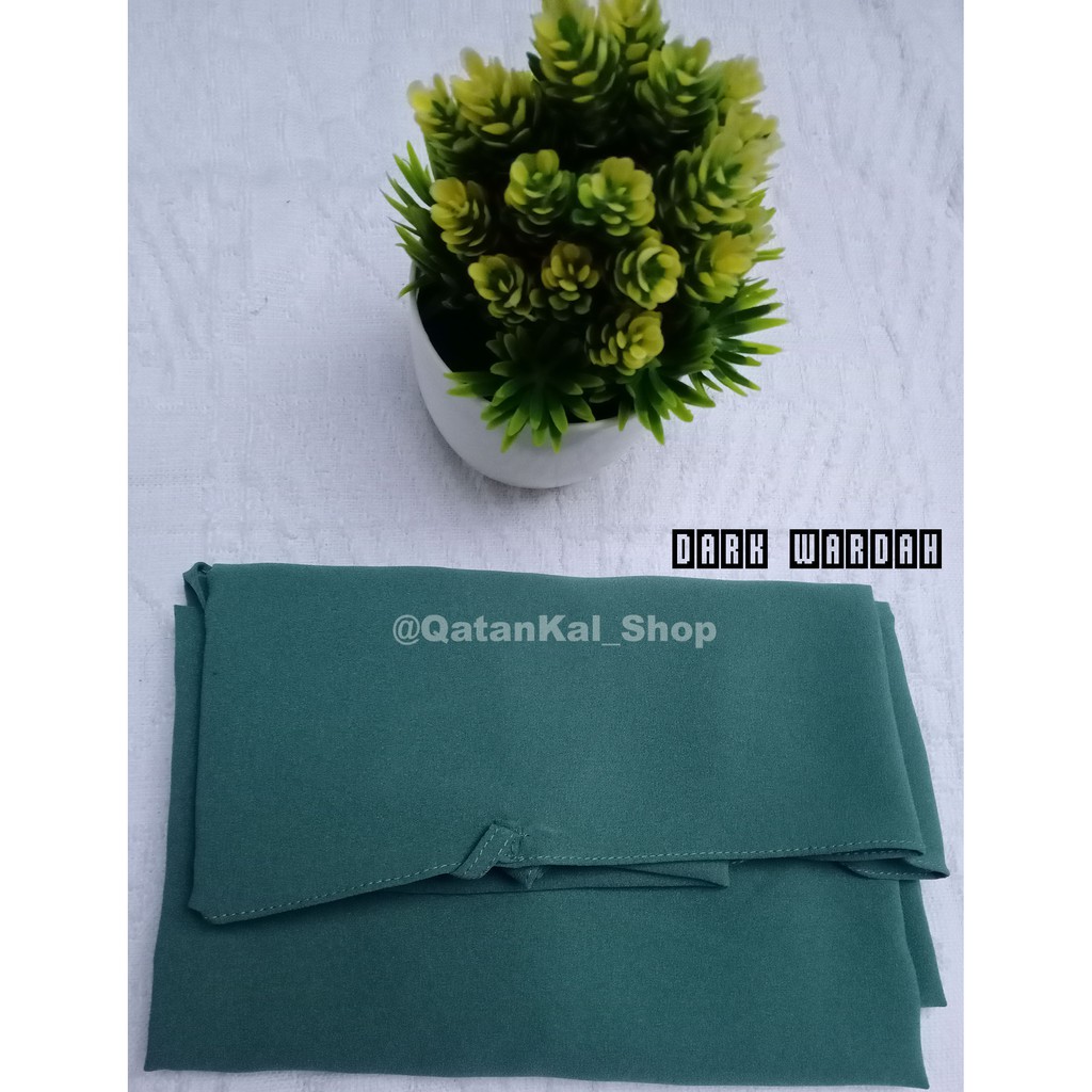 BERGO MARYAM TALI HIJAB INSTAN NON PET BAHAN DIAMOND KERUDUNG JILBAB PREMIUM BAGIAN 1-Dark Wardah