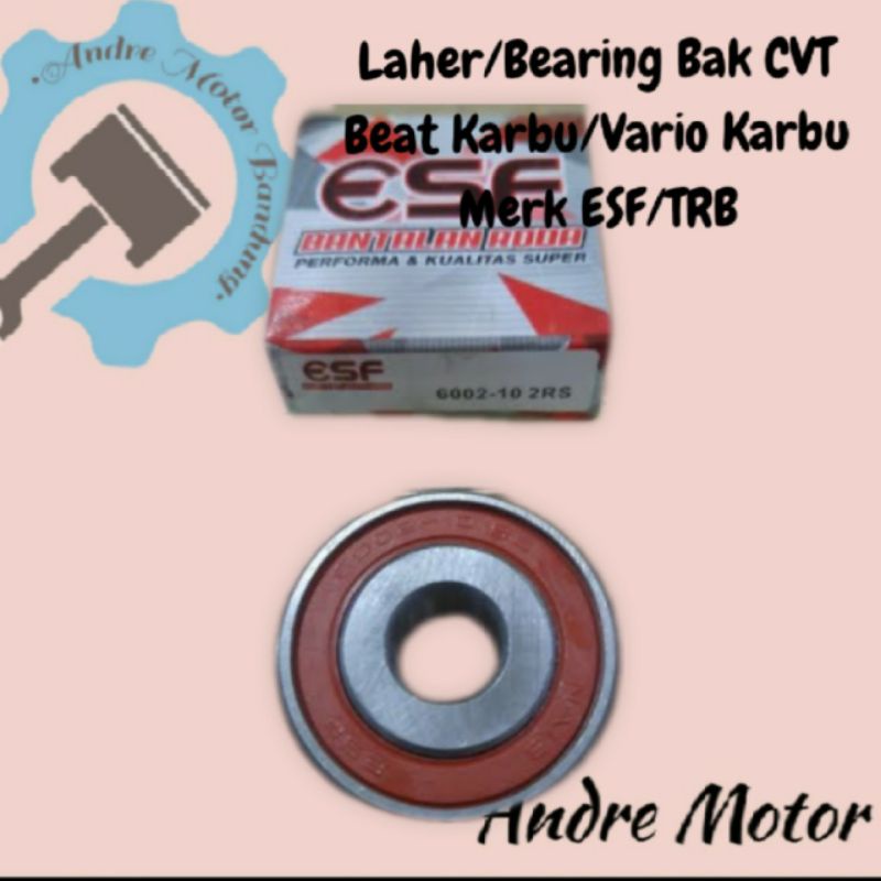 Laher Bearing Blok Bak CVT Beat Karbu/Vario Karbu Merk ESF/TRB
