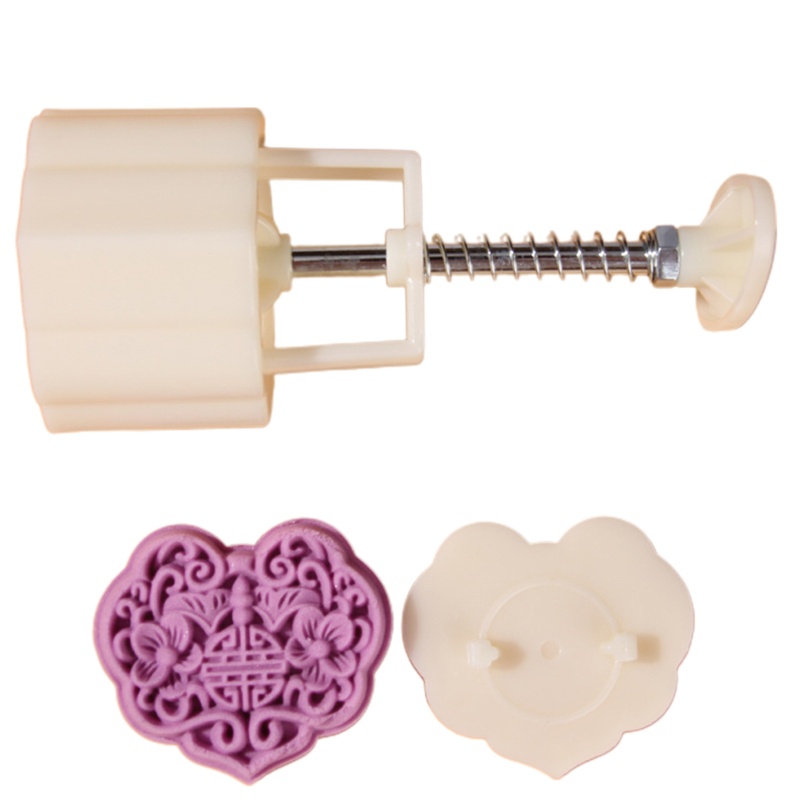 Set Cetakan Tekan Tangan Bentuk Bulat 3 Gaya Untuk Festival Musim Gugur