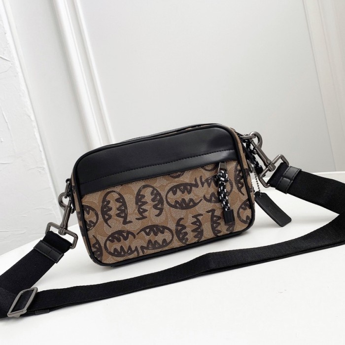 Coach's graham Crossbody In Signature Canvas With Rexy