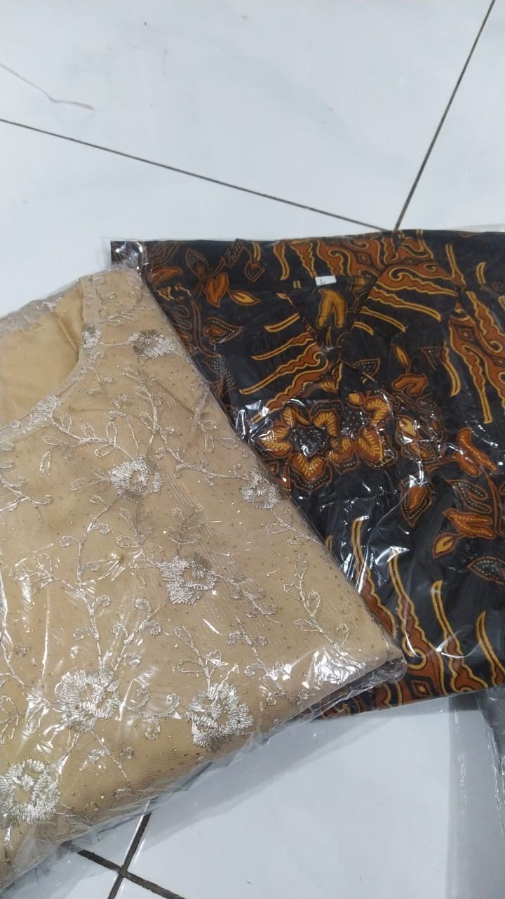 Couple Set Keluarga Fitria Original Kliwon Batik Cada Pekalongan Batik Modren