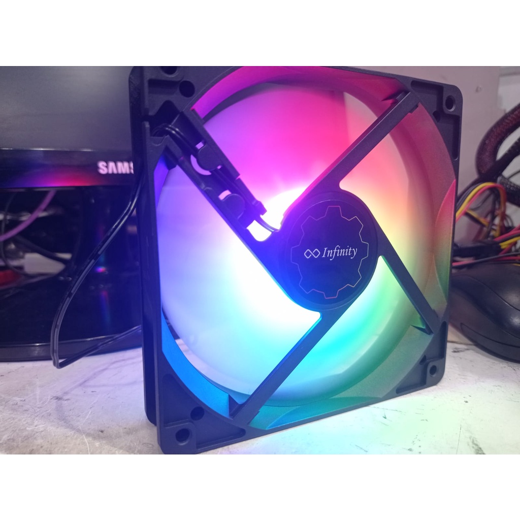 INFINITY FAN Case RGB TWILIGHT SPARKLE 120mm - INFINITY FAN Casing 12cm