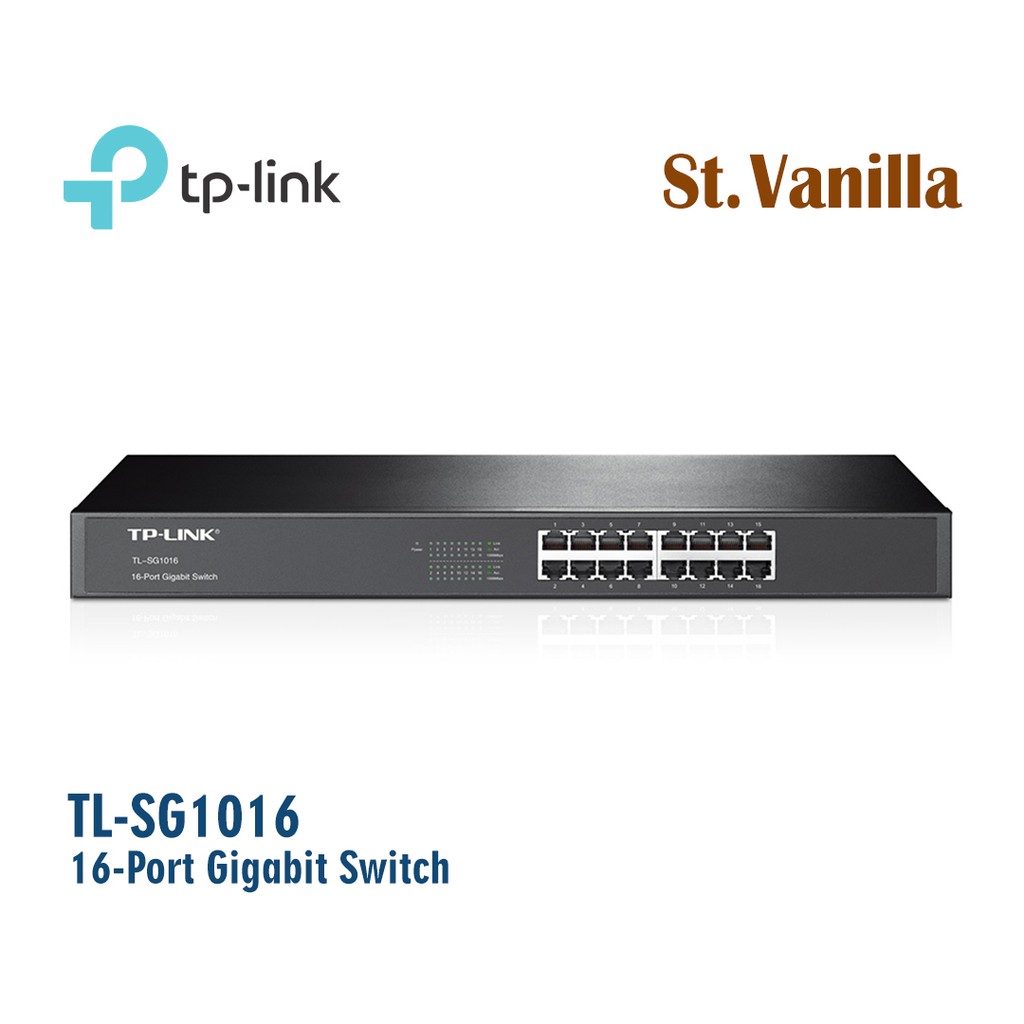 Tp-Link TL-SG1016 16-Port Gigabit Switch TPLINK SG1016 1016