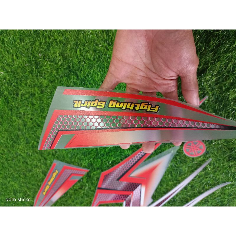 STRIPING STICKER RX KING TRANSPARAN SIMPUL