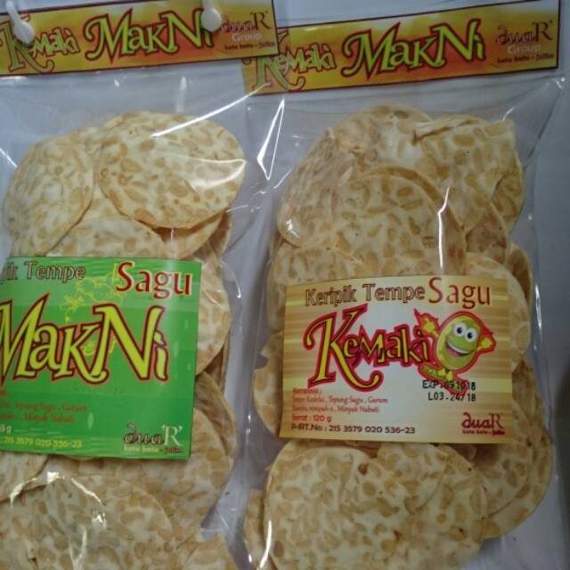 

Keripik Tempe Sagu Mak Ni.155