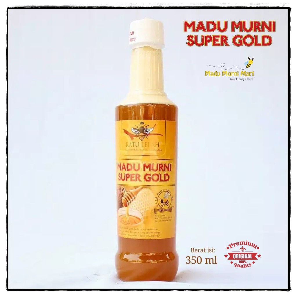 

Madu Murni Super Gold 100% Asli Fresh 350ml