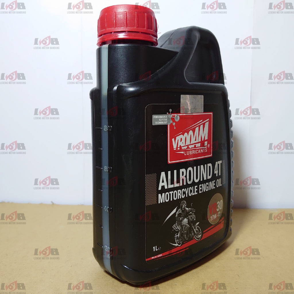 Oli Mesin Motor 4T VR30 TDR VROOAM  Motorcycle Engine Oil 20W-50 1L