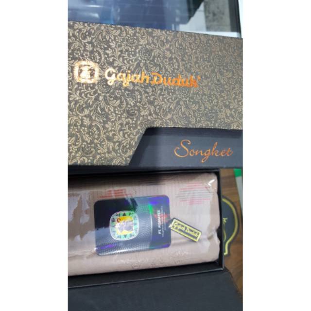 Sarung Gajah Duduk Songket