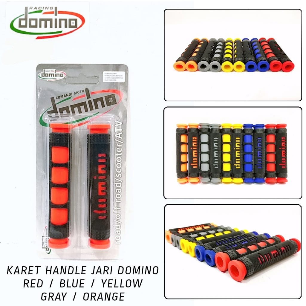 Karet handle Motor Model Jari Karet Handle Rem Karet Handle Kopling Universal Cocok Semua Handle Bawaan Motor - Goracing