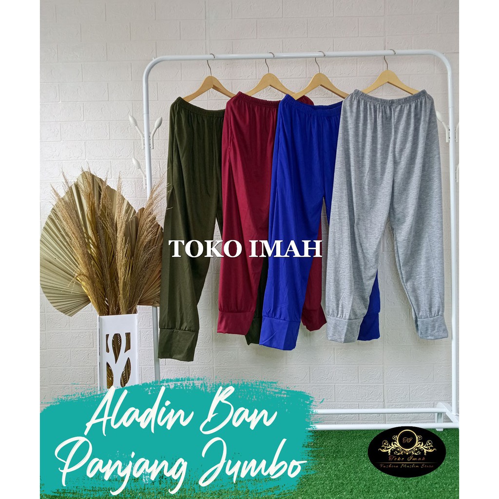 CELANA ALADIN BAN PANJANG JUMBO/ CELANA SANTAI CELAMIS BB 60-85 BISA COD