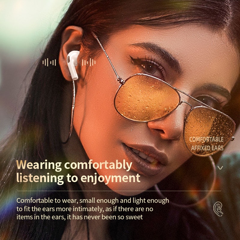 (COD) TWS Pro 4 Headset Bluetooth 5.1 True Wireless Earphone 9D HiFi Stereo Sound Volume Control With Mic Wireless Headset In-ear Water Proof Earbud Earphone Stereo Headset Headphone henset hedset