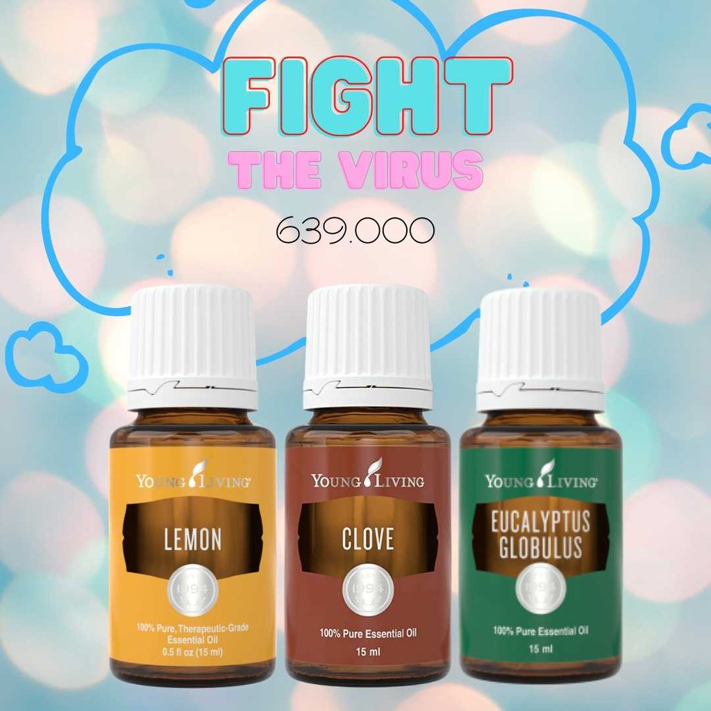 fight virus eucalyptus lemon clove 15ml essential oil young living yl