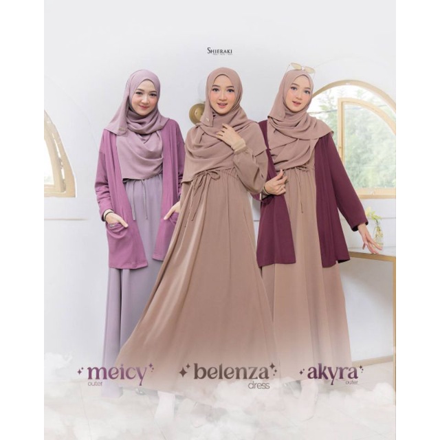 BELENZA DRESS BY SHIERAKI/BELENZA GAMIS BY SHIERAKI