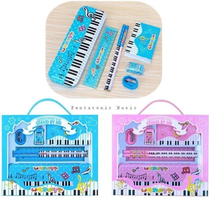 

Stationery Set Alat Tulis Sekolah motif Musik