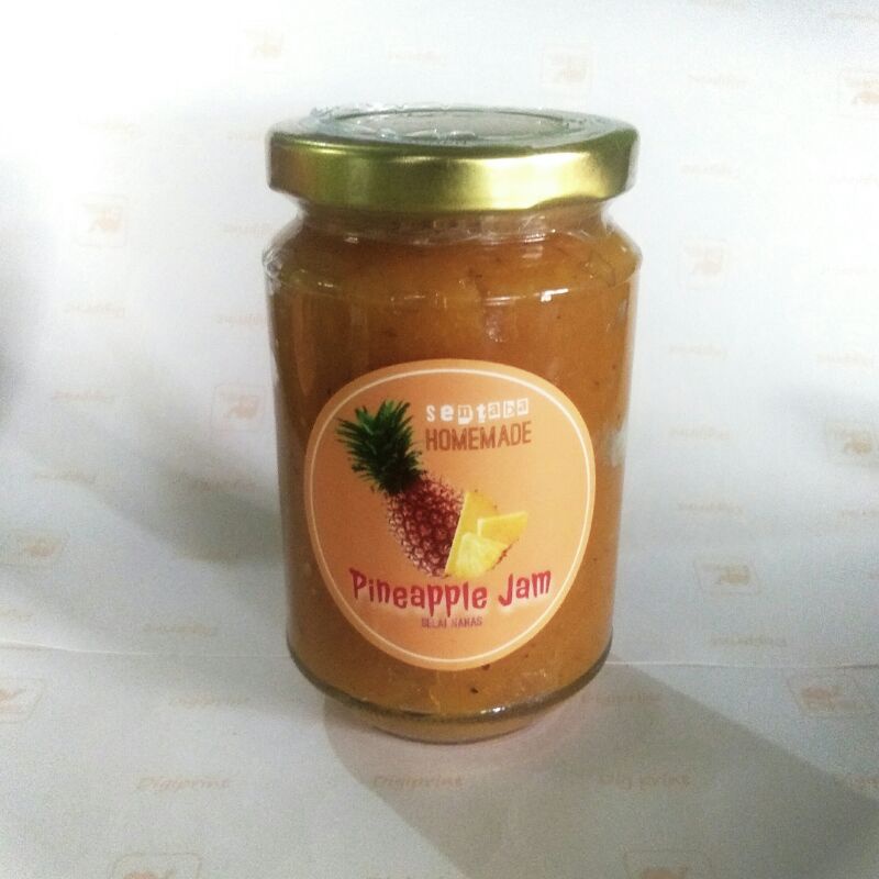 

Selai Nanas Enak Home made kemasan toples kaca