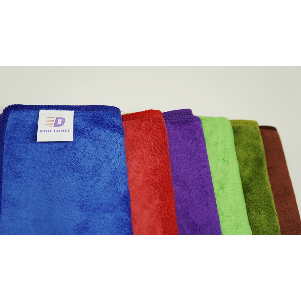 Kain Lap Microfiber 360GSM ( 35x35cm) David Palmer Lap Microfiber Mobil / Car Wash , Lap Dapur