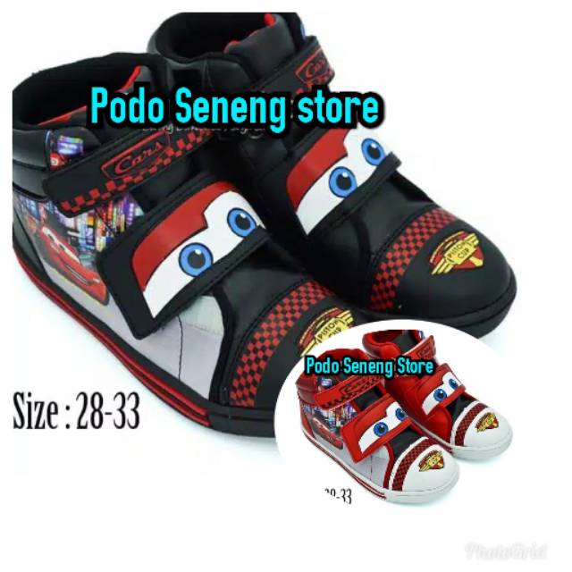 Sepatu anak cowok DISNEY CARS ACTION