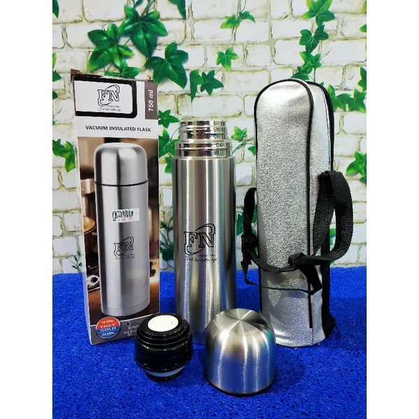 Termos stainless stainles tebal FN 750ml thermos stainless steel air panas / Thermos air panas / Bot