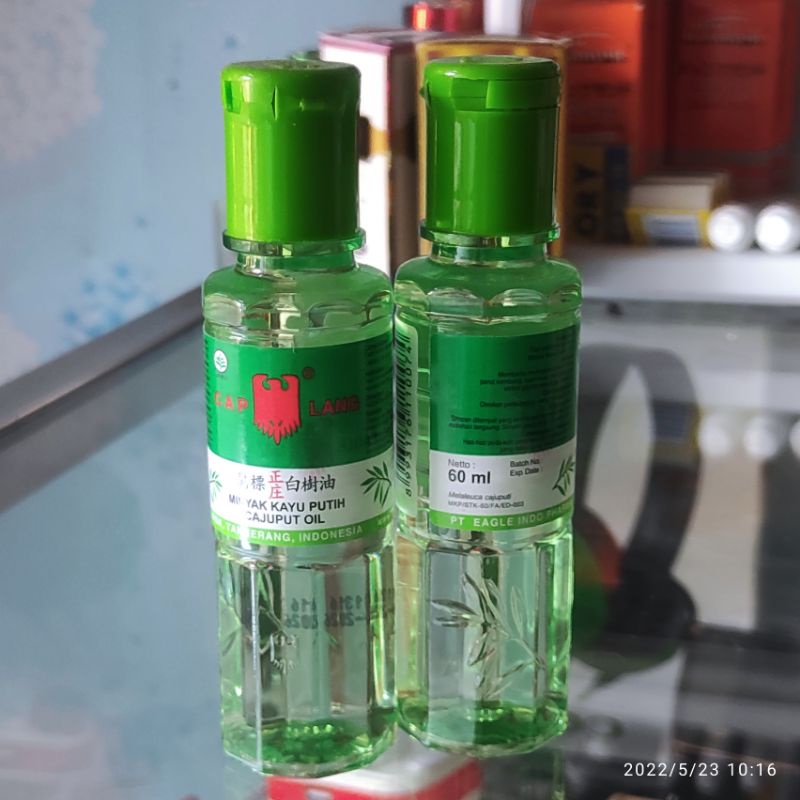 Jual Minyak Kayu Putih Cap Lang 60ml Original Cajuput Oil | Shopee ...