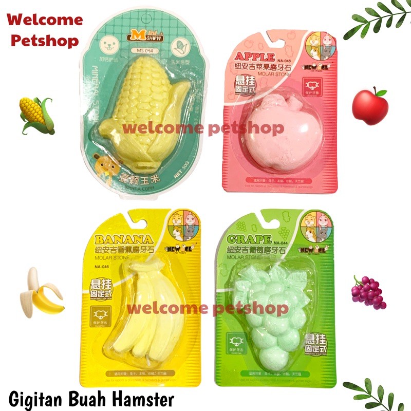 Gigitan Hamster Bentuk Buah