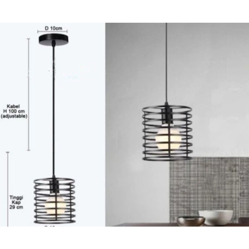 Lampu hias gantung dekorasi