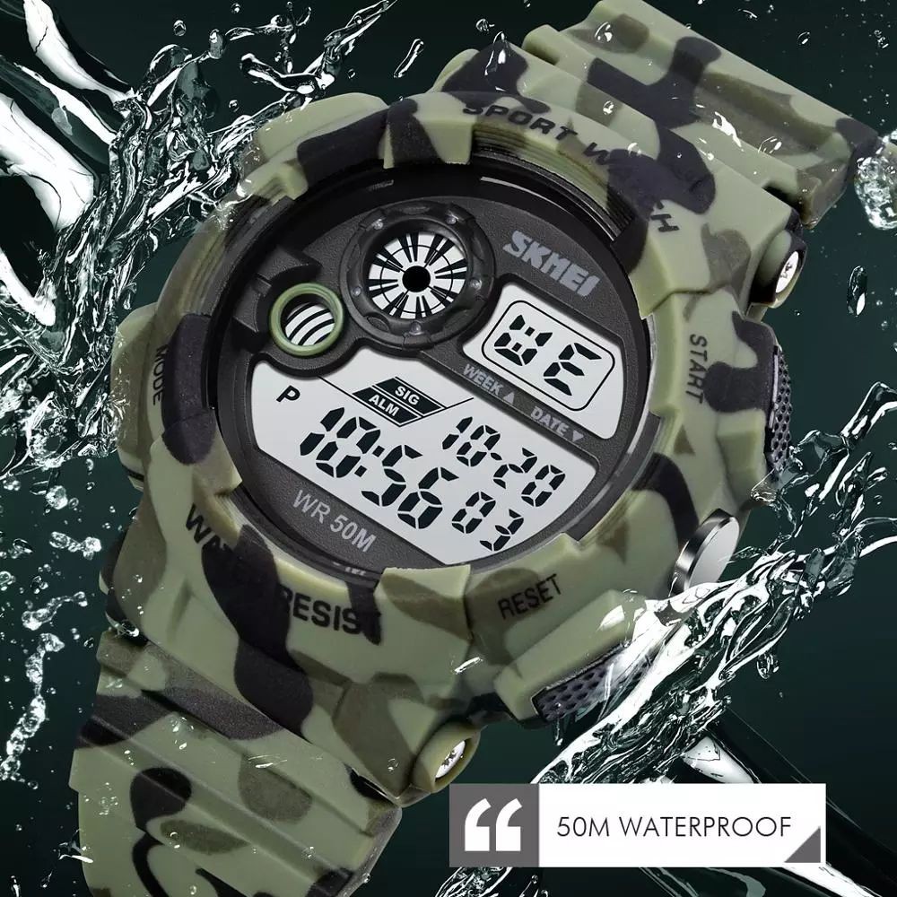SKMEI 1718 Jam Tangan Pria Digital Chronograph Anti Air WATCHKITE WKOS