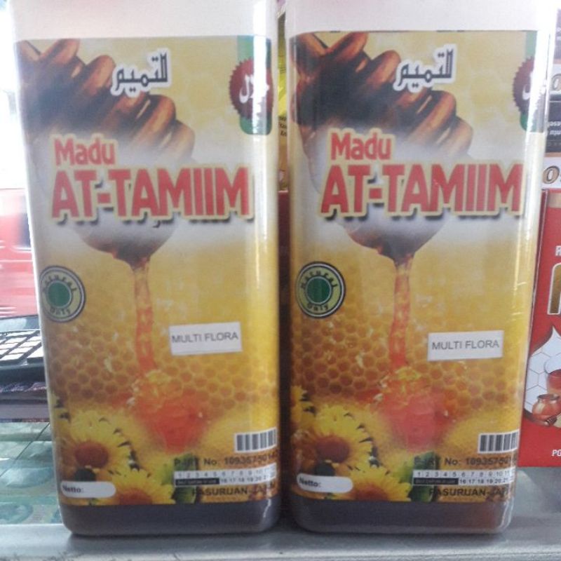 

MADU MURNI 100% FULL NEKTAR MULTIFLORA MANIS 1000 GRAM ATTAMIIM OBAT UNTUK MEMPERLANCAR FUNGSI OTAK, MENINGKATKAN DAYA TAHAN TUBUH, MENYEMBUHKAN REUMATIK, MENGOBATI ANIMEA, MENINGKATKAN NAFSU MAKAN DAN MENGATASI TEKANAN DARAH RENDAH BI'IDZNILLAAH