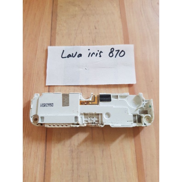 buzzer buser loud speaker mp3 Hp Lava iris 870 ori copotan