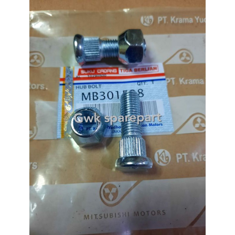 Baut roda (mur) 1pcs Mitsubishi L300 Ori