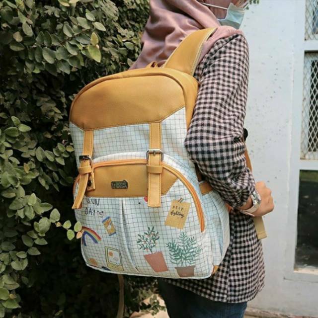 Tas Ransel Malva Rumah Warna