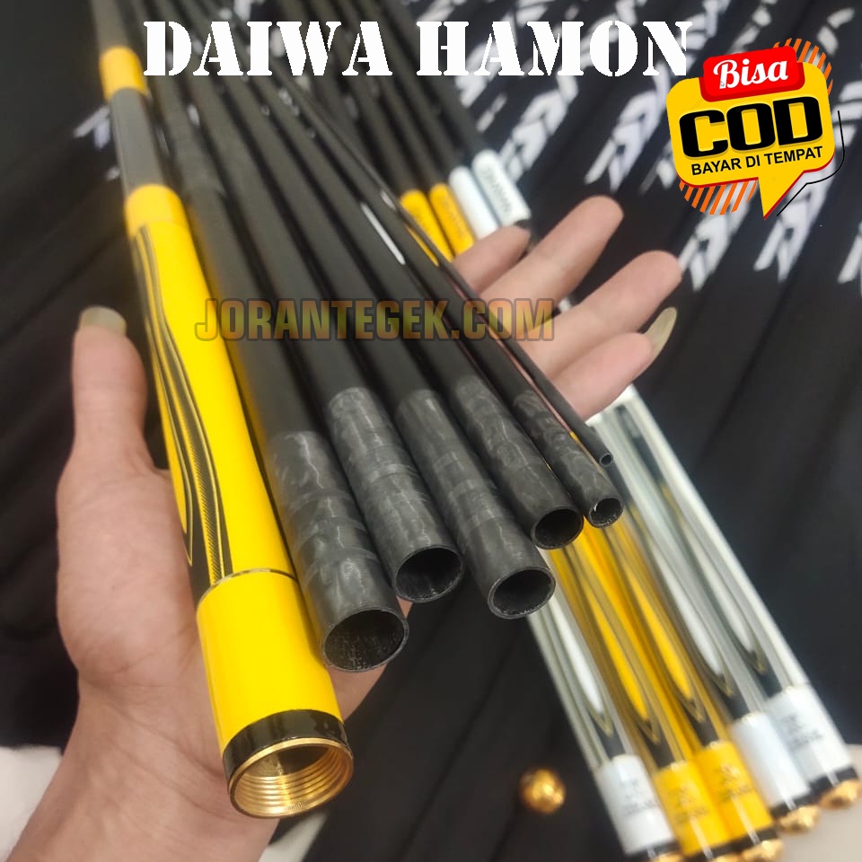 Tegek Daiwa Hamon Import Carbon Ringan Kuat 360 450 540 630 720