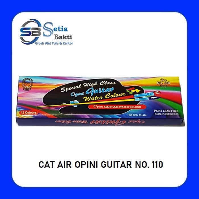 

Cat Air Opini Guitar No 110 - 12 Warna