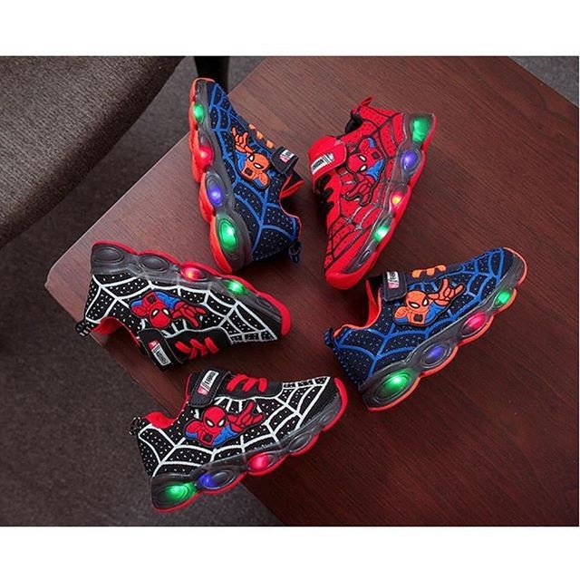 spiderman light shoes