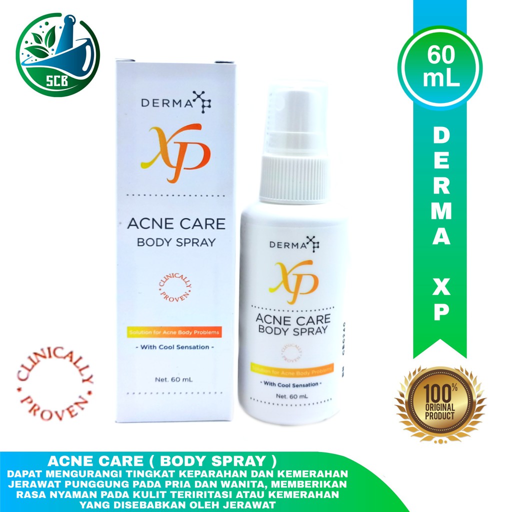 Derma XP Acne Care ( Body Spray ) - Isi 60 mL
