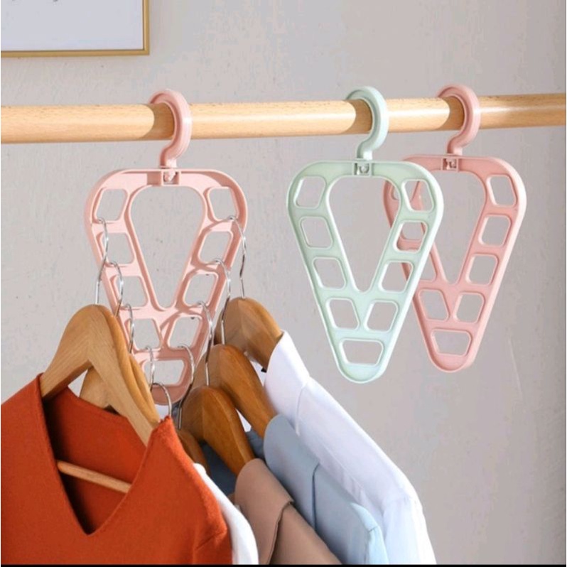 MAGIC HANGER BAJU 9 IN 1 LOVE/GANTUNGAN BAJU AJAIB