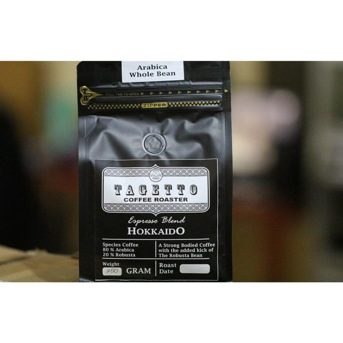 

Espresso Hokkaido 500Gr Tagetto Coffee Blend 80% Arabica - 20% Robusta - Biji Kopi Promo