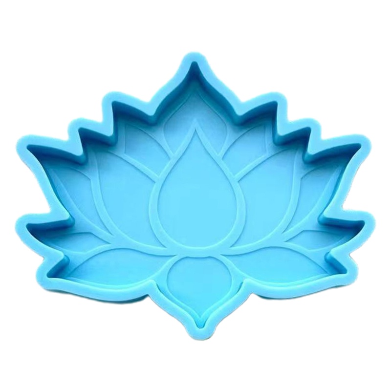 SIY  Lotus Flower Coaster Epoxy Resin Mold Cup Mat Silicone Mould DIY Crafts Decorations Making Tools