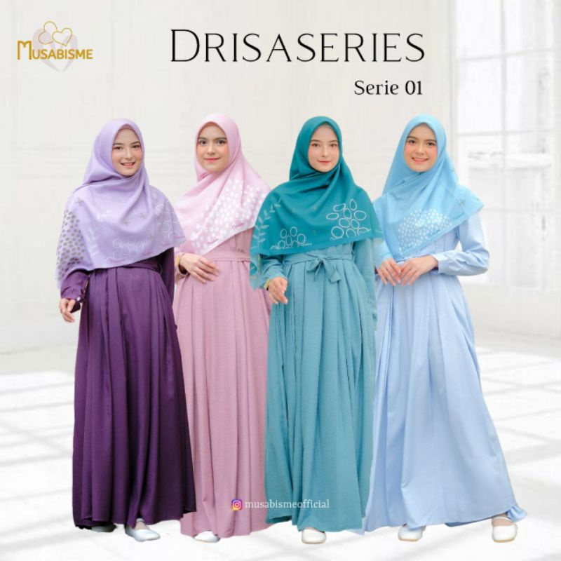 Drisaseries Dress Gamis Katun Madinah
