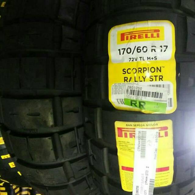 BAN Motor PIRELLI SCORPION RALLY STR uk 170/60 R 17