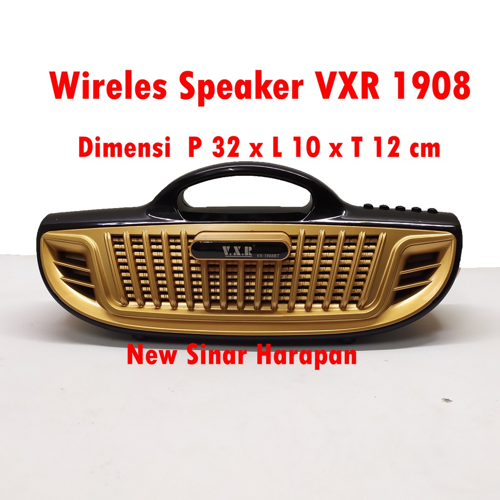 Speaker Bluetooth Vxr 1908 BT