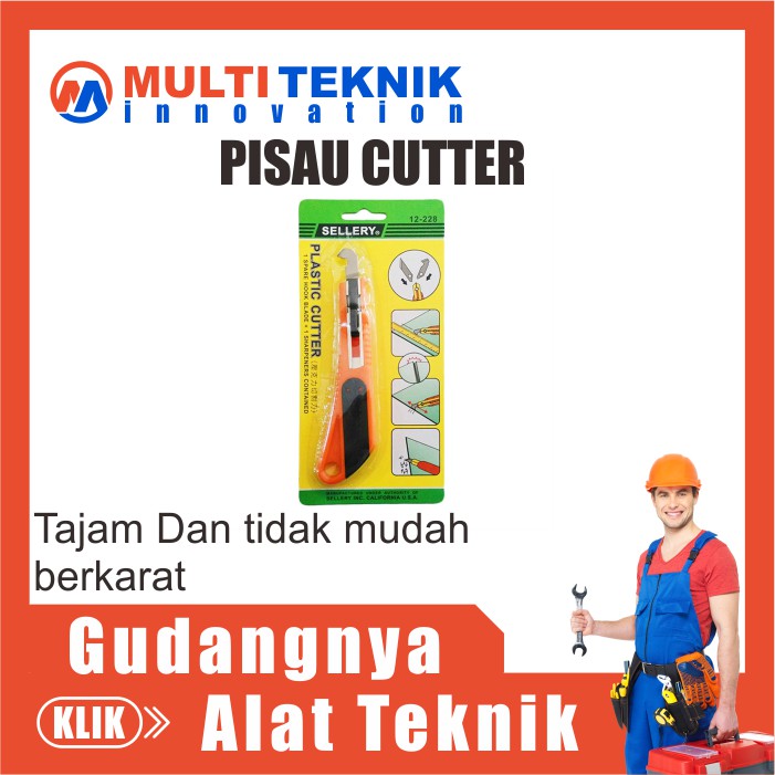 

Pisau Cutter Cuter Kater Acrylic Sellery MT552