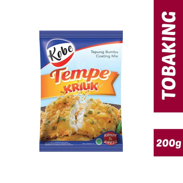 

MURAH Kobe Tepung Tempe Goreng Kriuk 200 gr