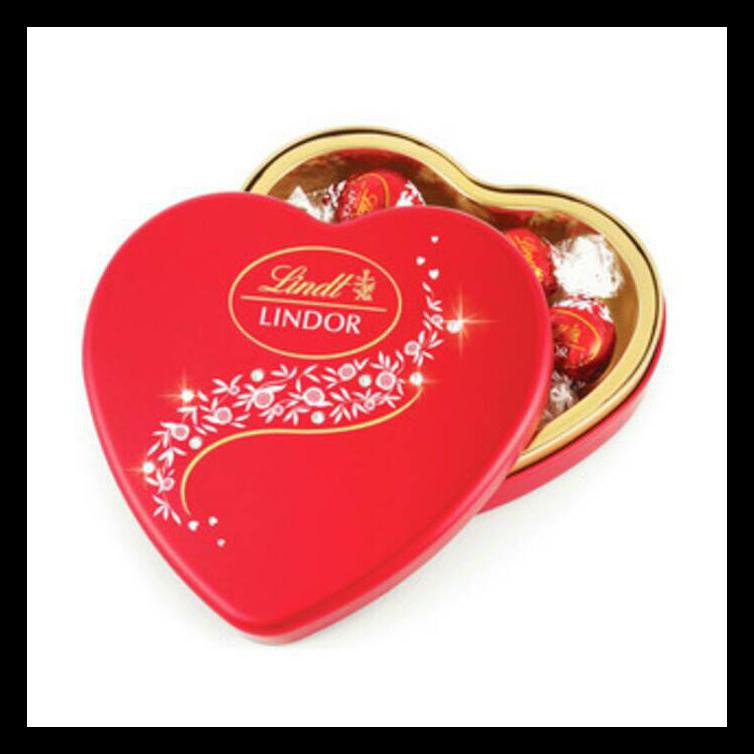 

LINDT SWAROVSKI CRYSTAL HEART CHOCOLATE TIN COKLAT COKELAT VALENTINE BERKUALITAS