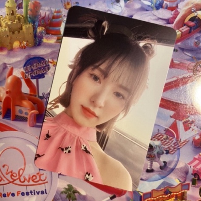 [DAMAGE] WENDY RED VELVET PHOTOCARD PC UMPAH-UMPAH DAY 2