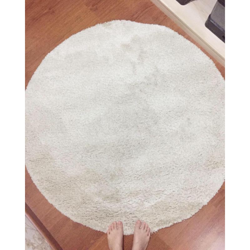 PRELOVED Karpet Ikea Adum Bulat 130 cm