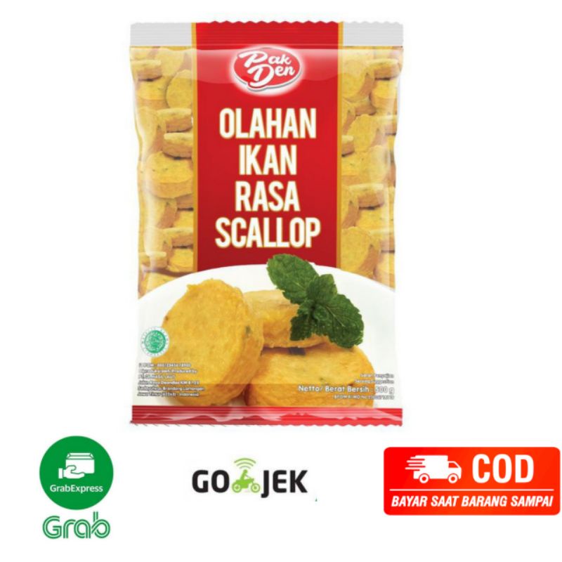 

Pakden Olahan ikan Rasa Scallop 500gr