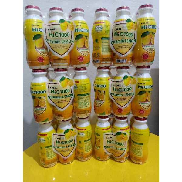 HI C1000 vitamin lemon isi 6botoll