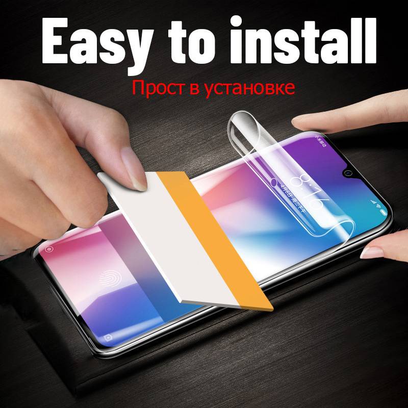 1-3Pcs Hydrogel Film For Xiaomi Mi A3 A2 Lite Screen Protector For Xiaomi Mi 8 9 Se  Soft Protective Film Mi 9T Note 10 Pro