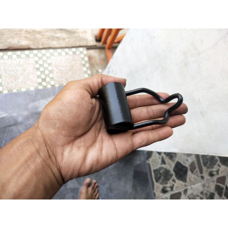 dudukan lampu sepeda lipat