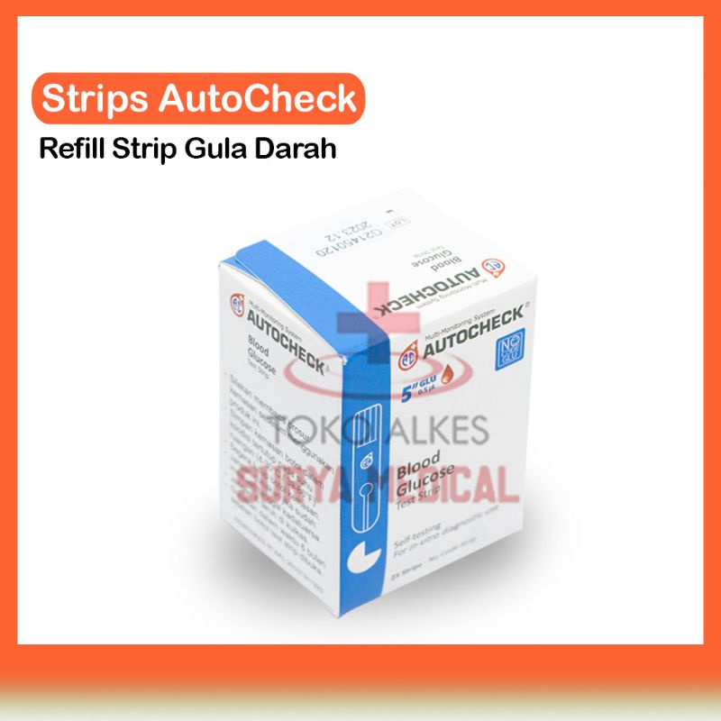 Strip Gula Autocheck | Glucose Test Strip